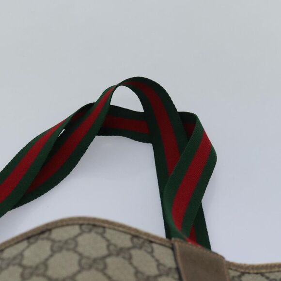 Gucci Sherry Beige Canvas Tote Bag (Pre-Owned) - Picture 13 of 16